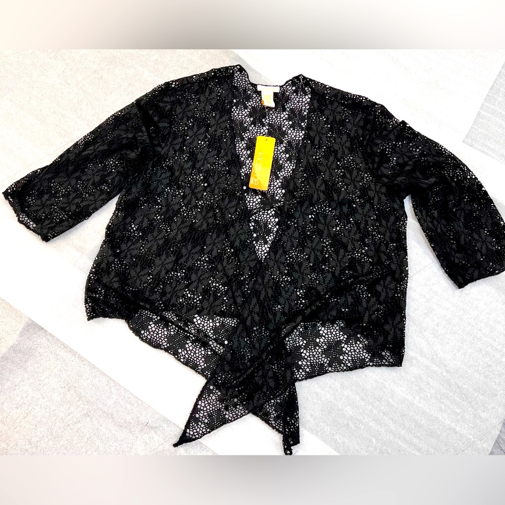 Lacy shrug jacket